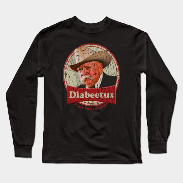 RETRO STYLE - DIABEETUS I GOT THE SUGARS! Long Sleeve T-Shirt by MZ212